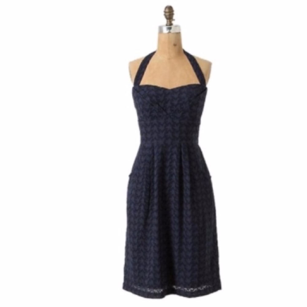 {Anthropologie} Girls From Savory Eyelet Dress